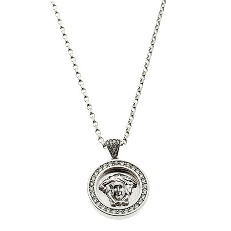 versace necklace 18k.